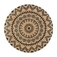 thumbnail image 2 of Anji Mountain 8' Round Cortez Tribal Rug, 2 of 6
