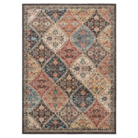 United Weavers of America 3801 30475 24 1 ft. 10 in. x 3 ft. Marrakesh Amira Multicolor Rectangle Accent Rug