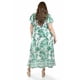 thumbnail image 3 of Vestido largo estampado hojas Roman Fashion /Tallas Extras, 4338 (Verde hojas) verde 36, 3 of 5