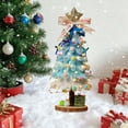 thumbnail image 4 of 2025 Christmas Tree Decoration Light-Up Twisted Stick Ornament - Multicolor Fluff Mini Tree with Lights for Xmas Holiday Gifts, Home Decor, 4 of 5