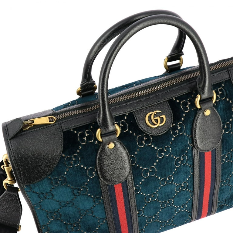 Medium gg deals velvet duffle