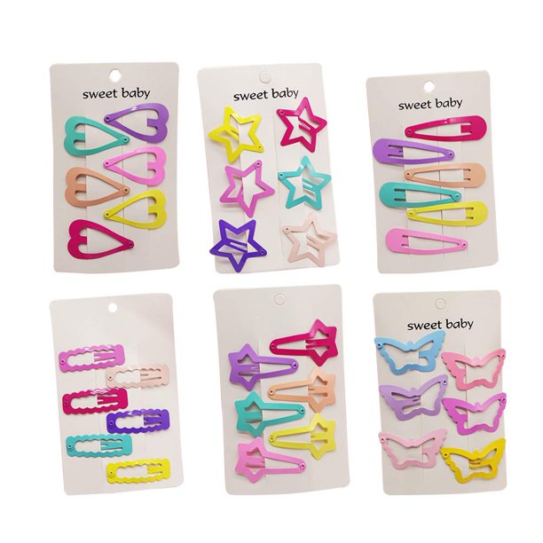 Frcolor 36 Piezas Pinzas Para El Cabello Para Niñas Pinzas Para El Cabello Para Niñas Pinzas Para El Cabello Lindas Y Coloridas Pinzas Para El Cabello Iniciales Pinzas Para El Cabello De Mariposa Pasa