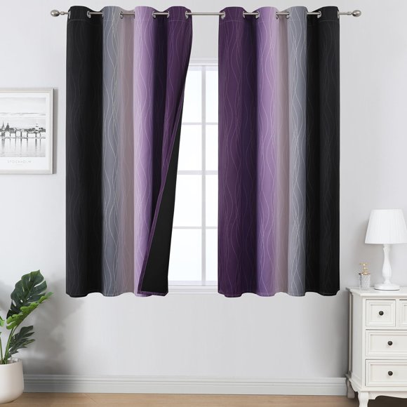Cortina Termica Estelar Textiler Ombre Blackout 132x114 cm