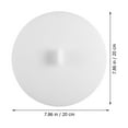 thumbnail image 4 of Oraceous 2 Silicone Lids Eusable Suction Seal Bowls Covers Pots Pans Lids Storage Cover Lids Replacement for Kitchen Container Bowls Dishes White, 4 of 10