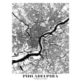 thumbnail image 4 of K&L Design Co: Philadelphia Map Poster - 11x14" Map Wall Art Print - Unframed, 4 of 5