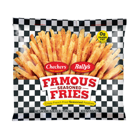 Checkers / Rally's Famous Seasoned Fries, 48 oz (Frozen) - Walmart.com