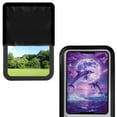 thumbnail image 2 of Yuyamidu Dolphin RV Door Window Shade Cover Decorative Cover Foldable RV Blackout UV Rays Protection Travel Trailer Door Blackout Window Shade, Purple, 2 of 7