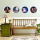 thumbnail image 1 of Fiudx Ofertas relámpago del día, solo en línea Pegatinas de pared HD de regalo redondo de Navidad Pegatinas de vidrio para ventanas Decoración navideña, 1 of 7
