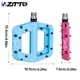 thumbnail image 3 of Wosthever ZTTO 1 par de pedales de bicicleta 32 picos antideslizante Color sólido piezas de ciclo de ciclismo al aire libre pedales de bicicleta Ciclismo Azul, 3 of 6