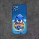 thumbnail image 3 of Funda de teléfono SonicS H-Hedgehog para iPhone 15, 14, 13, 12, 11, Plus, Pro Max, XS, X, XR, SE, Mini, 8, 7, funda de silicona suave negra, 3 of 5
