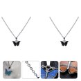 thumbnail image 2 of 2 Pcs Thermochromic Necklaces Mood Necklace Color Changing Necklace with Pendant, 2 of 7