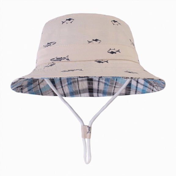 Kids Sun Hat with UV Protection Beach Bucket for Boys Girls Wide Brim Cap for Summer Outdoor 6-12 Months 12-24 Months 2t 3t 4t 5t 6t 7t 8t 9t Children 3-6 Months