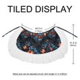 thumbnail image 5 of Bats Beach Skirts Summer Dress Chiffon Women's Casual Polyester Strap Beach Dress for Summer Beach Party, 5 of 6