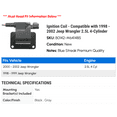 thumbnail image 2 of Ignition Coil - Compatible with 1998 - 2002 Jeep Wrangler 2.5L 4-Cylinder 1999 2000 2001, 2 of 2
