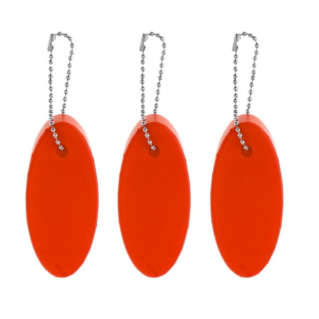 3 Piezas Flotador Oval Macarena para Deportes Acuáticos Naranja