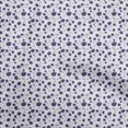 thumbnail image 1 of oneOone Cotton Poplin Blue Fabric Florals Craft Projects Decor Fabric Printed By The Yard 56 Inch Wide, 1 of 4