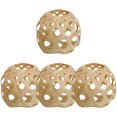 thumbnail image 1 of ORDDIART 4Set Home Bamboo Lamp Shade Beige Color for Valentine's Day Decor, 1 of 8