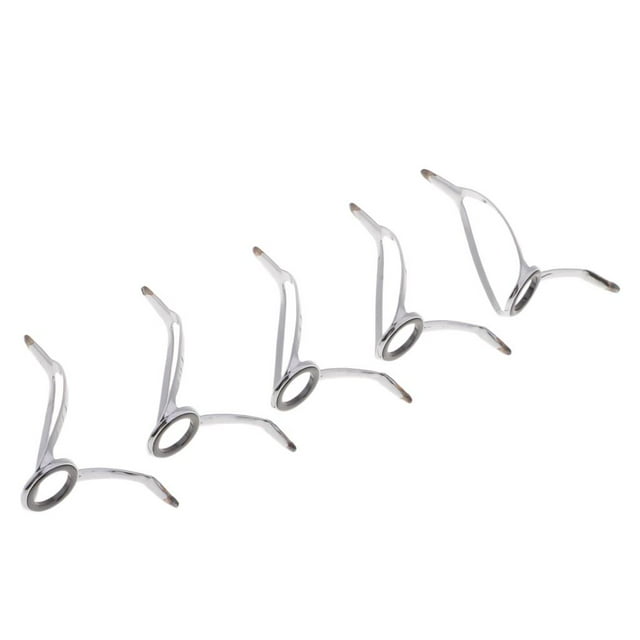S SERENABLE 5pc Fishing Rod Repair Building SIC Jigging Casting Guide 8# 10# 12# 16# 20# - Size 20