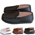 thumbnail image 5 of Binhe Boys' Dress Shoes Clearance Soft Non-Slip Slip-On Casual Shoes for Autumn Flat Bottom Solid Color Shoes for Comfort and Perfect for Outdoor Walks Parties Weddings and Daily Wear, 5 of 7
