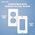 thumbnail image 3 of Jool Baby Electrical Outlet Cover Box for Child Safety and Protection, 2 Pack, 3 of 7