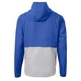 thumbnail image 3 of Men's Cutter & Buck Royal Duke Blue Devils Charter Eco Recycled Half-Zip Anorak Jacket, 3 of 3