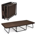 thumbnail image 1 of Sofá cama convertible Costway Con 6 posiciones regulables café/beige, 1 of 7