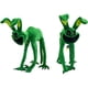 thumbnail image 1 of Peluche de conejito verde grande con boca grande, 45 cm, sonrisa de terror, peluche espeluznante y tierno para niños y coleccionistas., 1 of 1