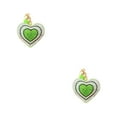 thumbnail image 2 of QualitChoice Porte-Clés Pompon Porte-Clés en Daim de Jour de la Saint-Valentin Multicolore Porte-Clés Polyvalent Sac de Fabrication Décor Coeur Porte-Clés Vert Clair 2Set, 2 of 6