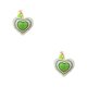 thumbnail image 3 of sweethay Llavero Día de San Valentín Mujer Accesorios Llavero Monedero Colgante Bolso multiusos Decoración Corazón Llavero Verde claro Verde claro 2Conjunto, 3 of 6