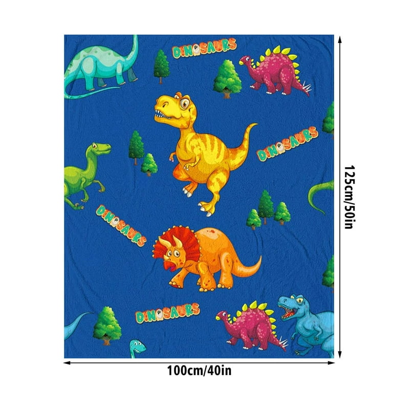 Walmart dinosaur blanket hot sale