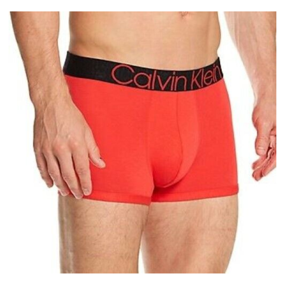 Calvin Klein Men's Trunk, Strawberry Field, M