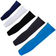 thumbnail image 6 of Ettsollp Unisex Compression Fit Hand Cooling Ribbing UV Protection Outdoor Arm Sleeves-Sky Blue, 6 of 11