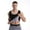 Silver, variant on Mens T-Shirts Sauna For Sleeveless Sauna Suit For Sweat Body Shaper Sauna Vest For Gym Exercise Sauna Top Streetwear