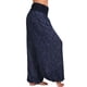 thumbnail image 2 of Pantalones de harén de pierna ancha para mujer Aladdin Boho Hippy Pantalones de yoga sueltos Tallas grandes-Azul marino-5XL Bolígrafo Bolígrafo Bolígrafo de papelería, 2 of 4