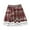 Red1, variant on yillto Womens Plaid Skirts Elastic High Waist a Line Pleated Tiered Flowy Cute Mini Skirt with Shorts