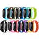 thumbnail image 1 of Correa de silicona de repuesto para reloj inteligente Xiaomi Mi pulsera Kuymtek deportiva de diseño Simple cómoda y duradera 15 unidades, 1 of 9