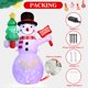 thumbnail image 2 of TAIMASI Inflables Navideños de 5 Ft para Exteriores, Snowman Inflable de Navidad con Luces LED, Decoración de Invierno para Exteriores para Fiesta Festiva en Patio, Jardín y Césped, Árbol de Navidad, 2 of 7