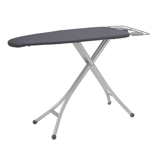 Household Essentials Wide Steel Top Ironing Board, 8mm Fiber Padding
