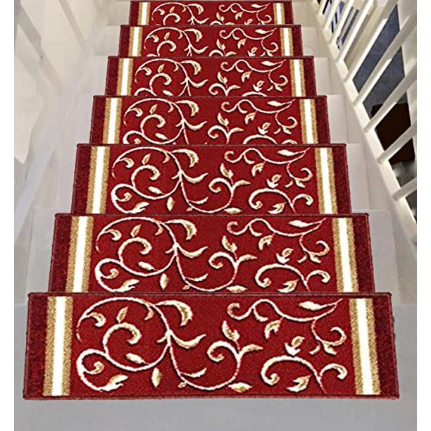 Gloria Non slip Floral Design Animal Friendly Anti Skid Rubber Back