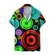 thumbnail image 1 of Camisas de Manga Larga para Hombres Blusa Cómoda de Cuello de Impresión, Camisa Casual de Poliéster para Uso Diario, de Fiesta Y de Primavera de Verano, 1 of 5