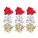 thumbnail image 1 of 18 piezas de flores navideñas Allinless, 1 of 3