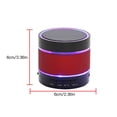 thumbnail image 2 of Altavoz Bluetooth con luz LED de 7 colores, altavoz impermeable con sonido estéreo envolvente portátil inalámbrico, rojo sidaley  EL5148-05B, 2 of 2