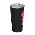 thumbnail image 2 of The Powerpuff Girls Car Cup With Straw 20oz Stainless Steel Tumbler Push-Pull Lid Sports Water Bottle Insulated Travel Cup, 2 of 8