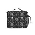 thumbnail image 3 of Cat and Skull Gothic Pattern Insulated Lunch Bag with Shoulder Strap and Bottle Holder,Bento School Lunch Bag Box,11x9.5x3.5 Inches, 3 of 5