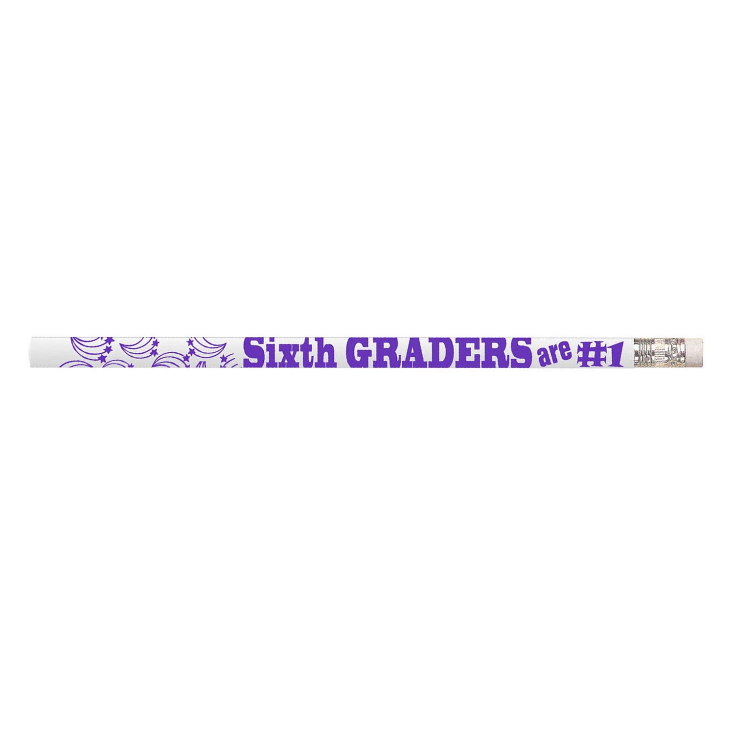 Musgrave Pencil Company 6th Graders Are #1 Motivational Pencils, 12 Per Pack, 12 Packs