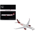 thumbnail image 4 of Airbus A330-900 Commercial Aircraft "Virgin Atlantic" (G-VSRB) Gray with Red Tail "Gemini 200" Series 1/200 Diecast Model Airplane by GeminiJets, 4 of 4