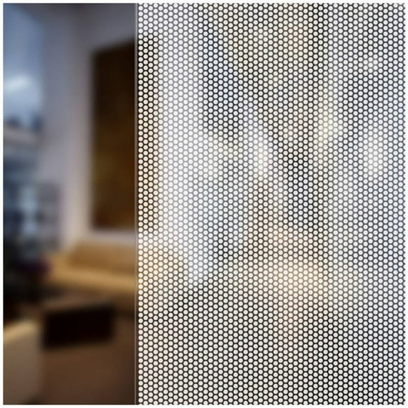 BDF 4WHD White Dot Decorative Window Film 25in X 7ft