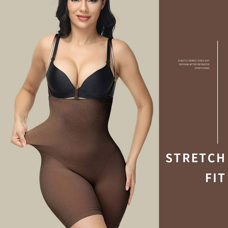 Levmjia Shapewear Bodysuit For Women Clearance Ladies Seamless One-Piece  Body Shaper Abdominal Lifter Hip Shaper Underwear Stretch Slimming Body