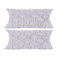 thumbnail image 2 of Funda de almohada suave con cremallera , funda de cojín, funda de almohada, funda de almohada para dormitorio, cama, coche, decoración del hogar Gris cro 30x50cm Sunnimix Fundas de almohada, 2 of 8