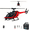 Red Black, variant on RC-ERA C138 Bell 206 2.4G 6CH No Aileron RC Helicopter with Altitude Hold, Optical Flow Positioning & 6-Axis Gyro, 1/30 Remote Control Aircraft